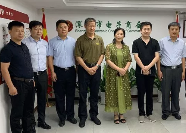 山东省庆云县孙洪昌县长一行拜访电子商会