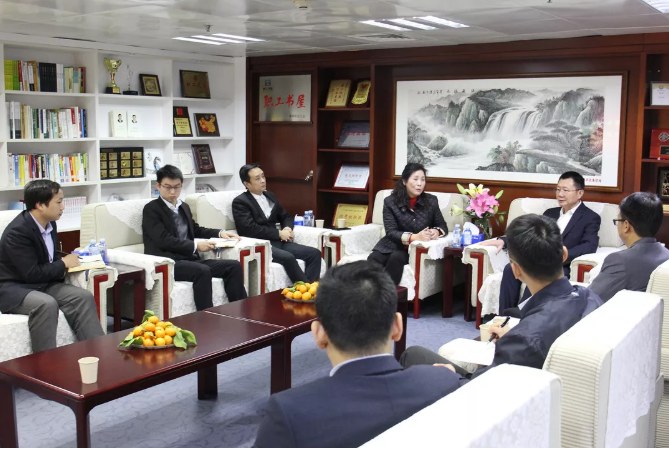 华强集团董事长张恒春莅临我会