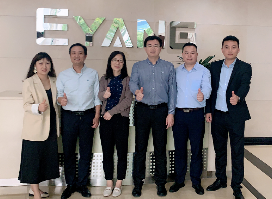 电子商会秘书处走访会员企业宇阳科技