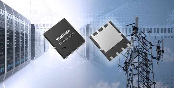 东芝推出100V N沟道功率MOSFET，助力实现电源电路小型化