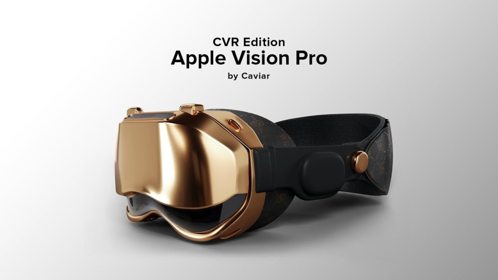 售价4万美元、限量 24 台，Caviar 定制高端苹果 Vision Pro 头显