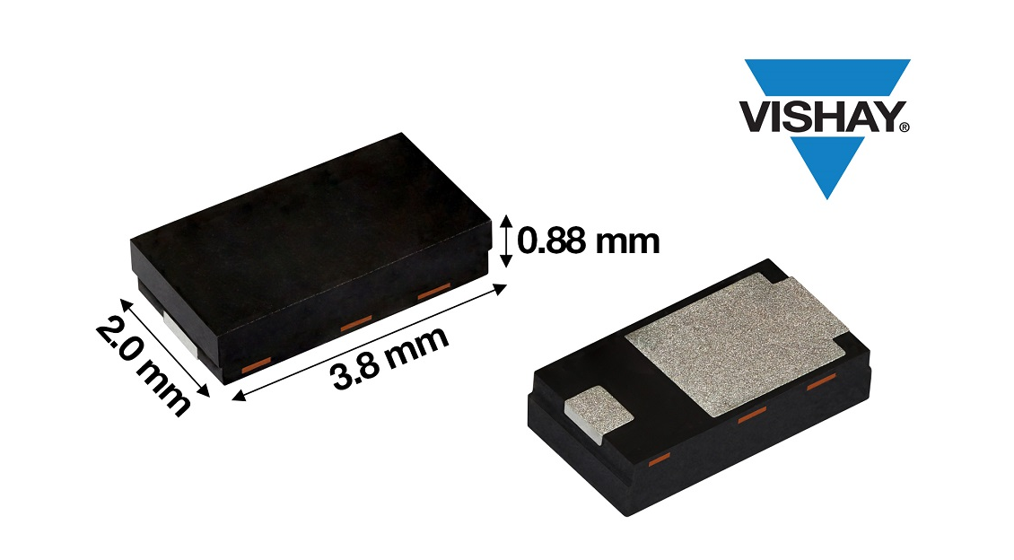 Vishay推出额定电流高达7 A的新款60 V、100 V和150 V TMBS整流器
