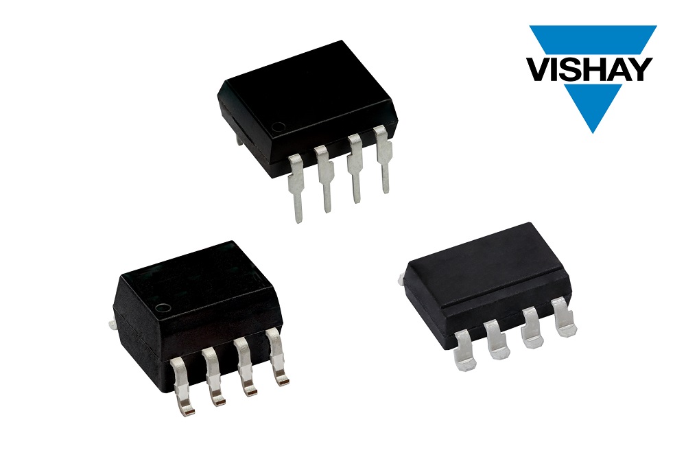 Vishay推出的新款10 MBd低功耗光耦，供电电流低至5 mA，电压范围2.7 V至5.5 V