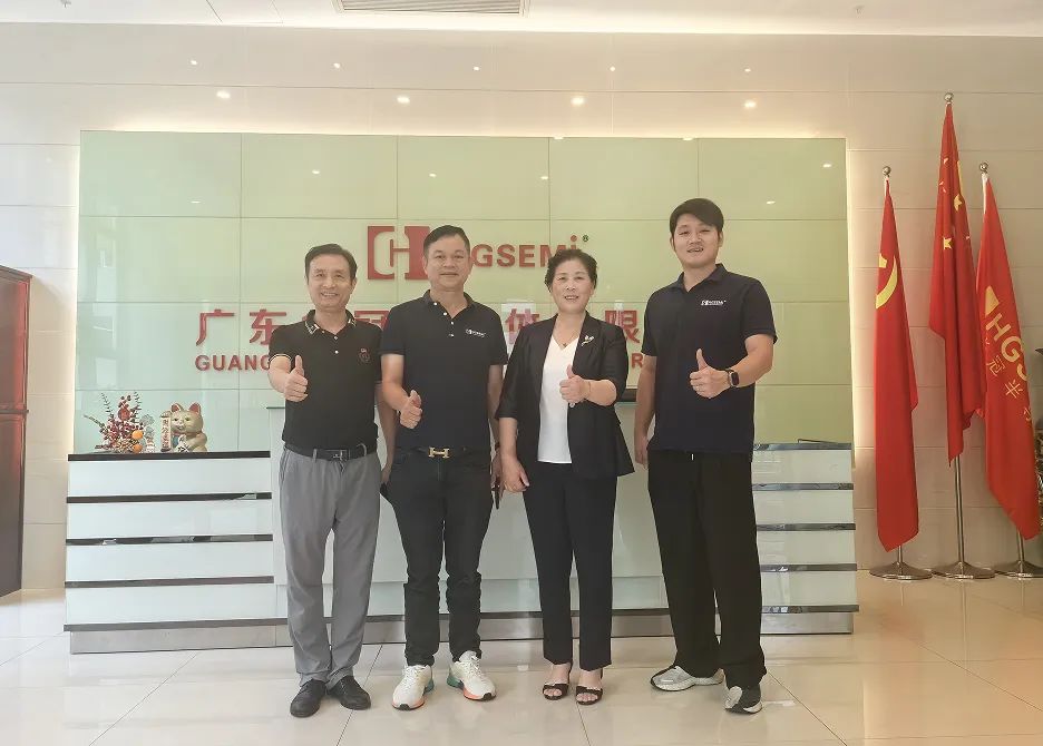 商会走访理事单位——广东华冠半导体有限公司